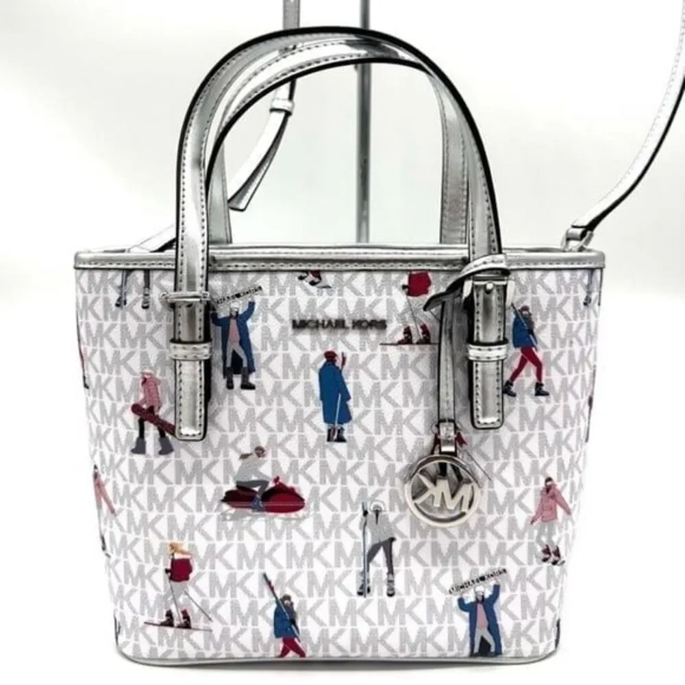 Michael Kors XS Girls Jet Set Saffiano Travel Bag (NWT) - Picture 2 of 11